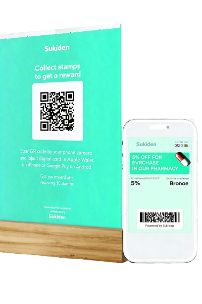 Discount cards in Apple and Google Wallet
