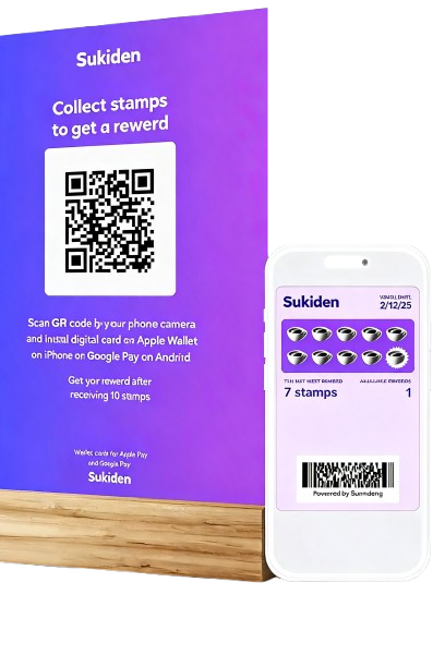 Punch cards in Apple and Google Wallet